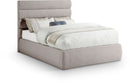 Adam - Linen Fabric Bed With 52" Headboard