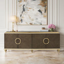 Ashtin - Console Cabinet - Brown