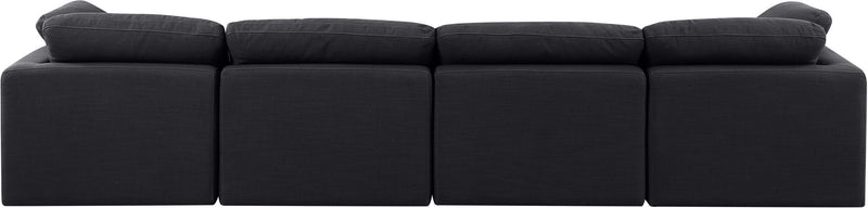 Indulge - Linen 4 Seat Modular Sofa