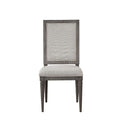 Artesia - Side Chair (Set of 2) - Beige Fabric & Salvaged Natural