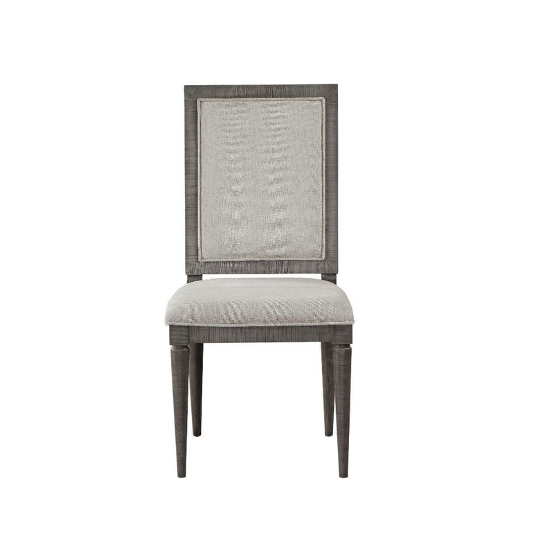 Artesia - Side Chair (Set of 2) - Beige Fabric & Salvaged Natural