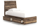 Chirason - Panel Bed With Storage