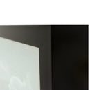 Pedal - 48" x 72" Painting By Buddy Whitlock - Black / Light Blue