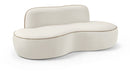 Swerve - Velvet 77" Upholstered Loveseat