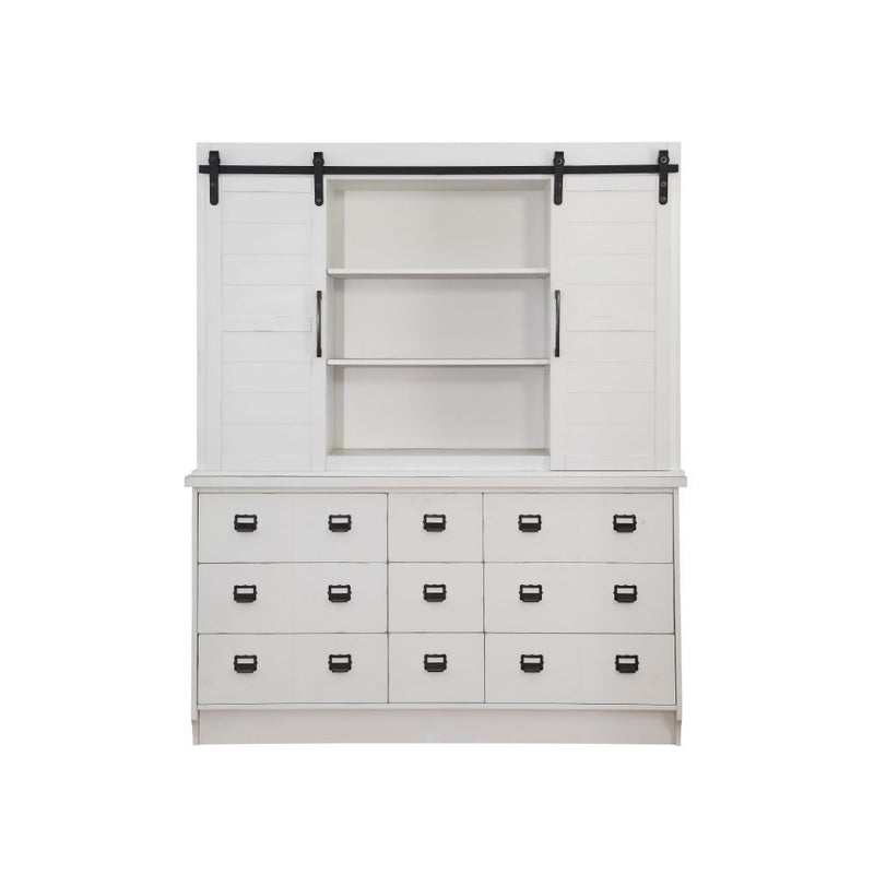 Renske - Buffet & Hutch - Antique White