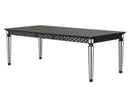 Varian II - Dining Table - Mirrored & Black