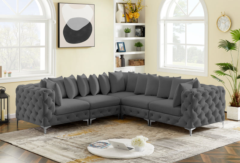 Tremblay - Modular Sectional 5 Piece - Gray