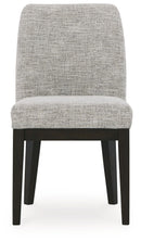 Burkhaus - Dining UPH Side Chair (Set of 2) - Beige / Dark Brown