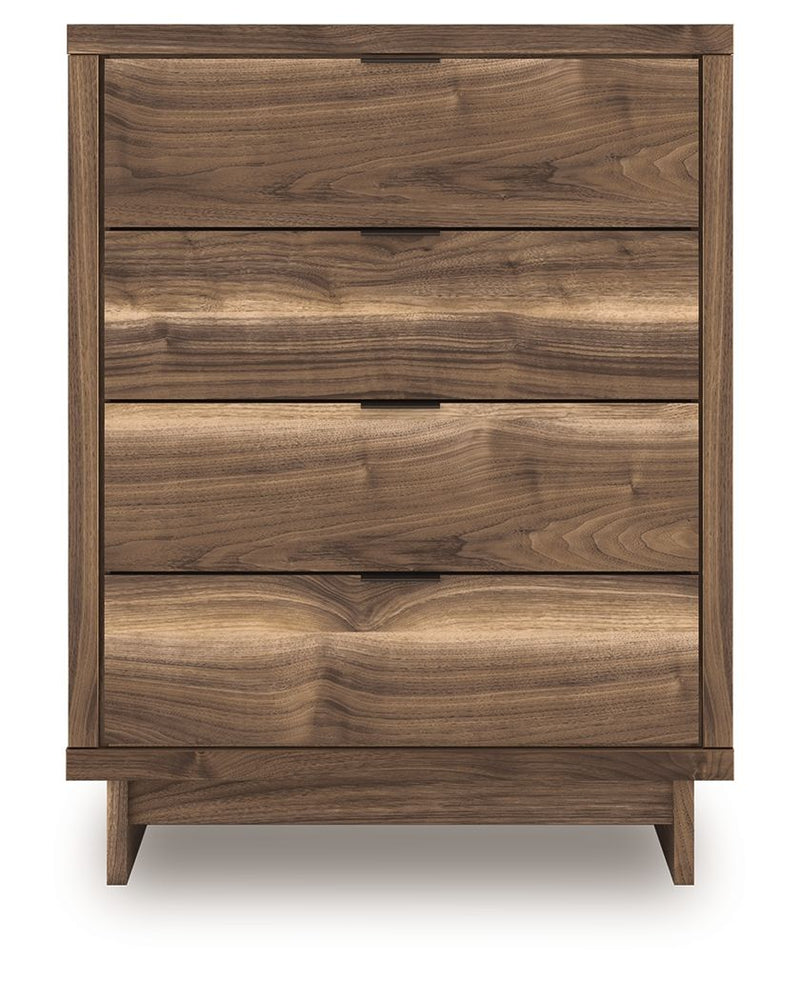 Chirason - Brown - Four Drawer Chest