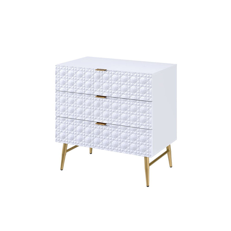 Maisey II - Dresser - White & Gold