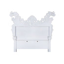 Valkyrie - Eastern King Bed - Synthetic Leather & Antique Platinum