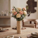 Rousse - Travertine Vase