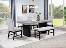 Sebastian - Dining Table - Black / Gray