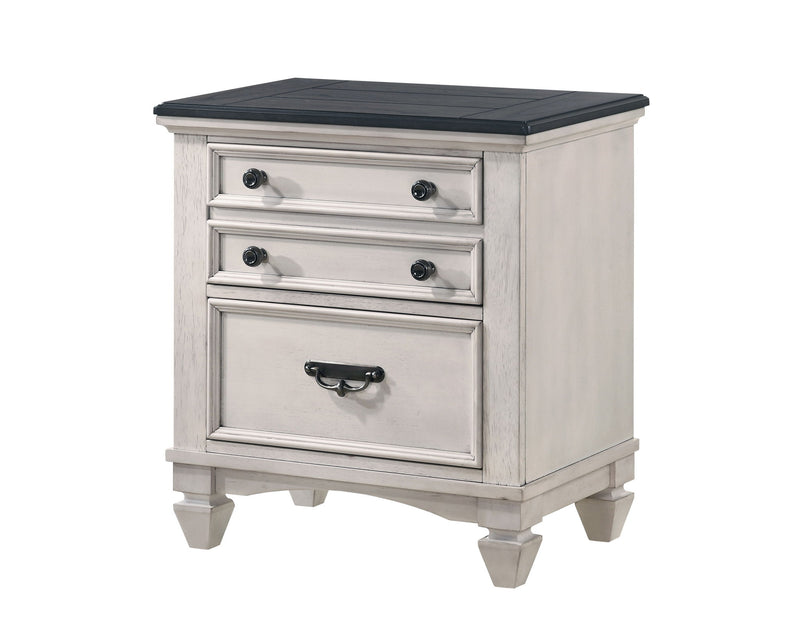 Sawyer - Accent Nightstand - Antique White