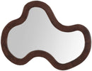 Oblique - Mirror - Wood