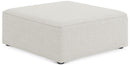 Cube - Linen Ottoman