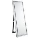 Nysa - Floor Mirror - Mirrored & Faux Crystals