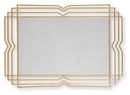 Claybrook - Accent Mirror - Gold Finish