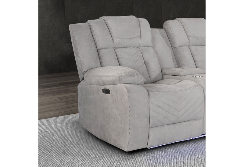 U7068 - Sectional - Ash