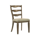 Parfield - Side Chair (Set of 2) - Fabric & Weathered Oak