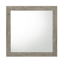 Mari - Mirror - Light Gray Finish