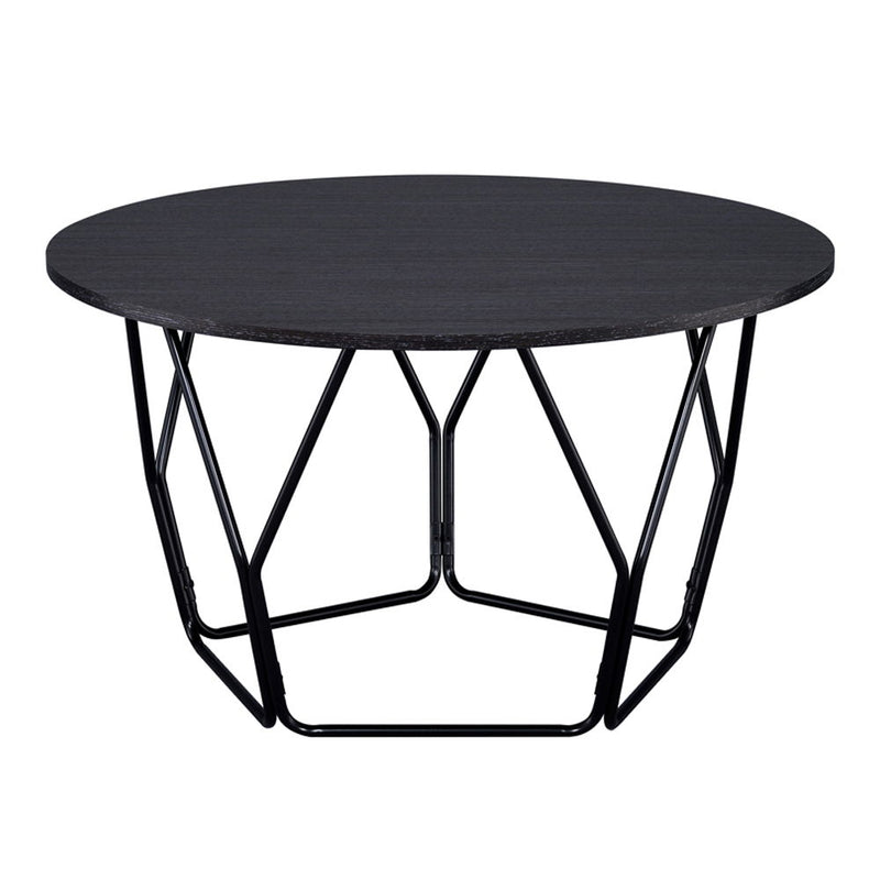 Sytira - Coffee Table - Espresso & Black