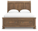 Feddinger - Storage Sleigh Bed