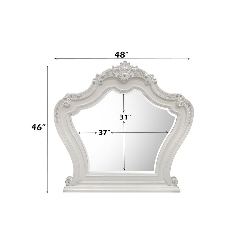 Latisha - Mirror - White