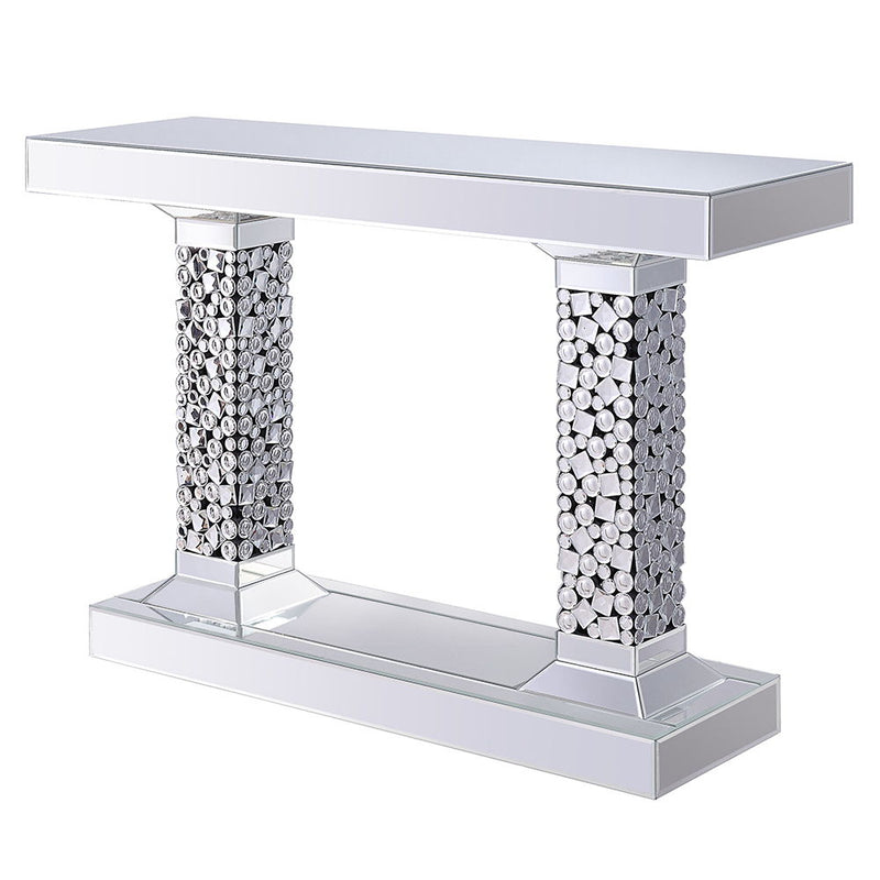 Kachina - Console Table - Mirrored & Faux Gems
