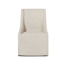Warwick - Upholstered Rolling Dining Chair