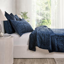Bari - Velvet Sham - Ocean Blue