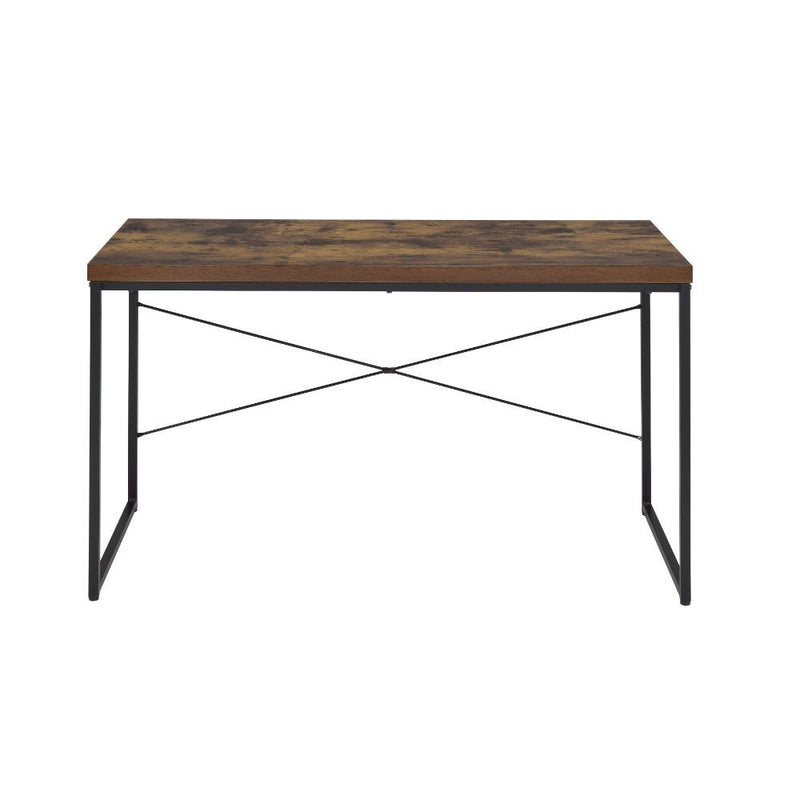 Bob - Desk - Weathered Oak & Black