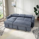 Nuriel - Reversible Sectional Sofa With Sleeper & Storage