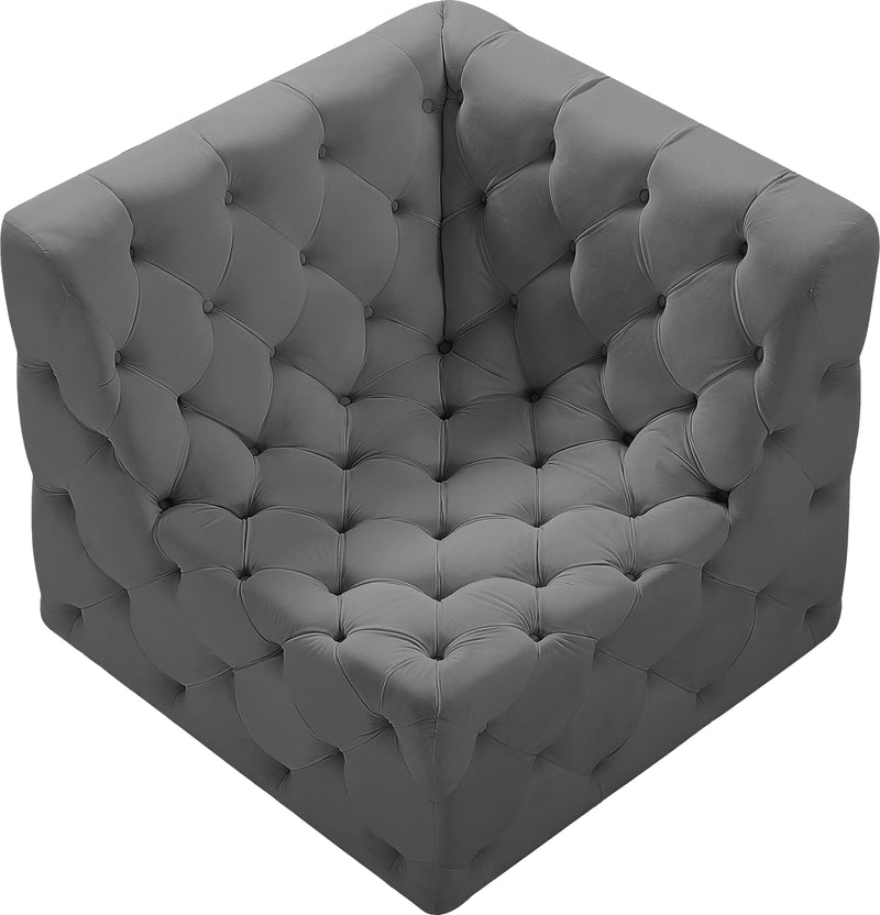 Tuft - Corner Chair - Gray
