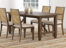 Matisse - Rectangular Wood Dining Table - Dark Brown