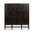 Amilio - Tall Cabinet - Rust Noir