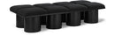 Pavilion - 8 Piece Modular Bench With Black Base