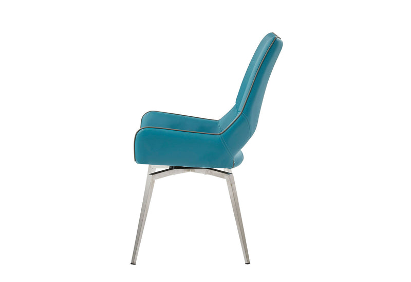 D4878 - Dining Chair - Turquiose