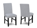 Isla - 5 Piece Dining Room Set - White / Black