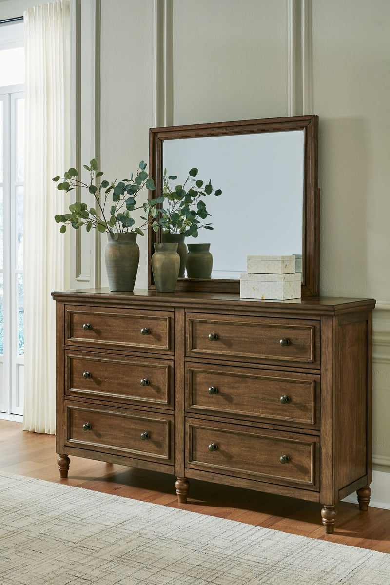 Sturlayne - Brown - Dresser And Mirror