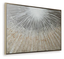 Waldard - Wall Art - Gray / Taupe / White