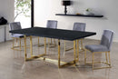 Heidi - Dining Chair with Gold Legs (Set of 2)