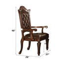 Vendome - Executive Office Chair - Synthetic Leather & Cherry