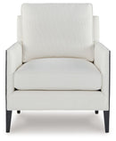 Ardenworth - Accent Chair - Black / Ivory