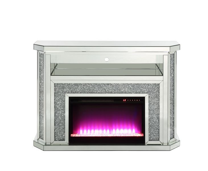 Noralie - Fireplace - Mirrored - 39"