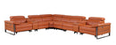 1246 - 8-Piece L-Shaped Modular Power Reclining Sectional With 3 Power Recliners And Power Headrests