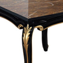Betria - End Table - Engineered Stone Top, Gold & Black