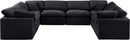 Indulge - Velvet 8 Piece Modular Sectional