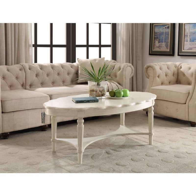 Fordon - Coffee Table - Antique White