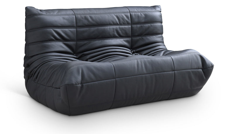 Relax - Vegan Leather 54.75" Upholstered Loveseat